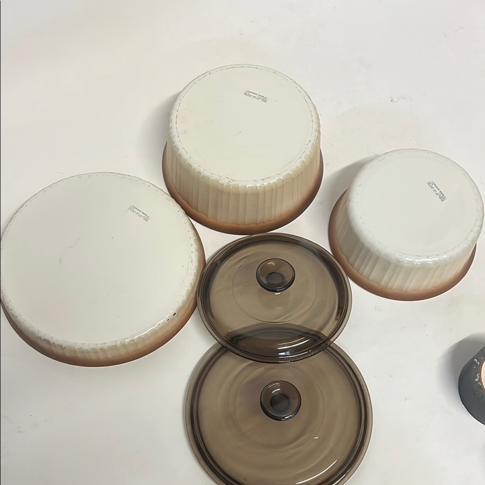 CORNING WARE FRENCH BISQUE COLLECTION 5 piece set - Picture 9 of 9